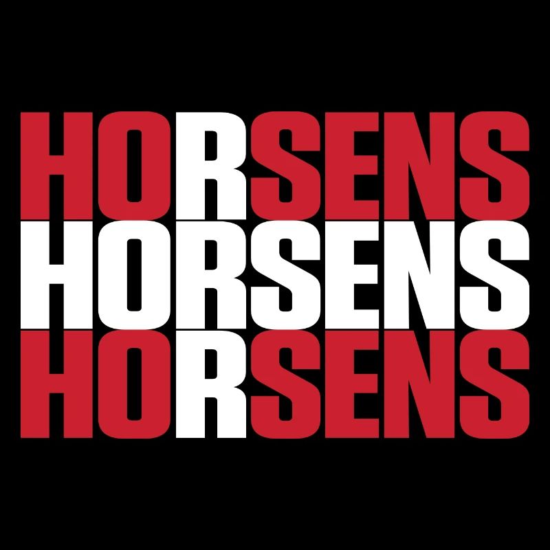 Horsens Danemark Drapeau