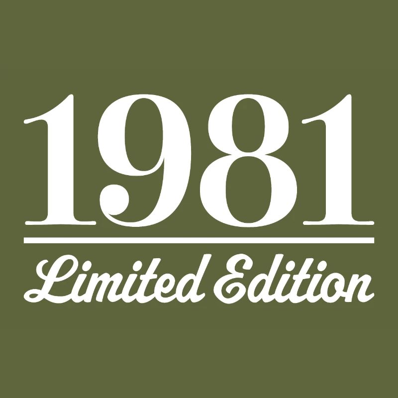 1981 Édition limitée