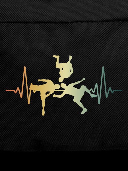 Heartbeat Parkour Sideflip ECG Pulse