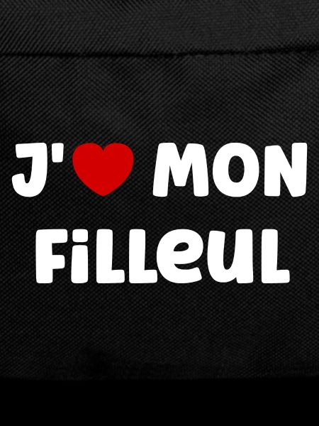 j'aime mon filleul