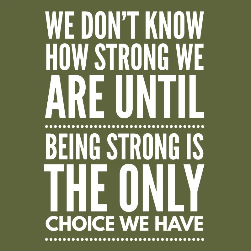 we do not know how much we are until
