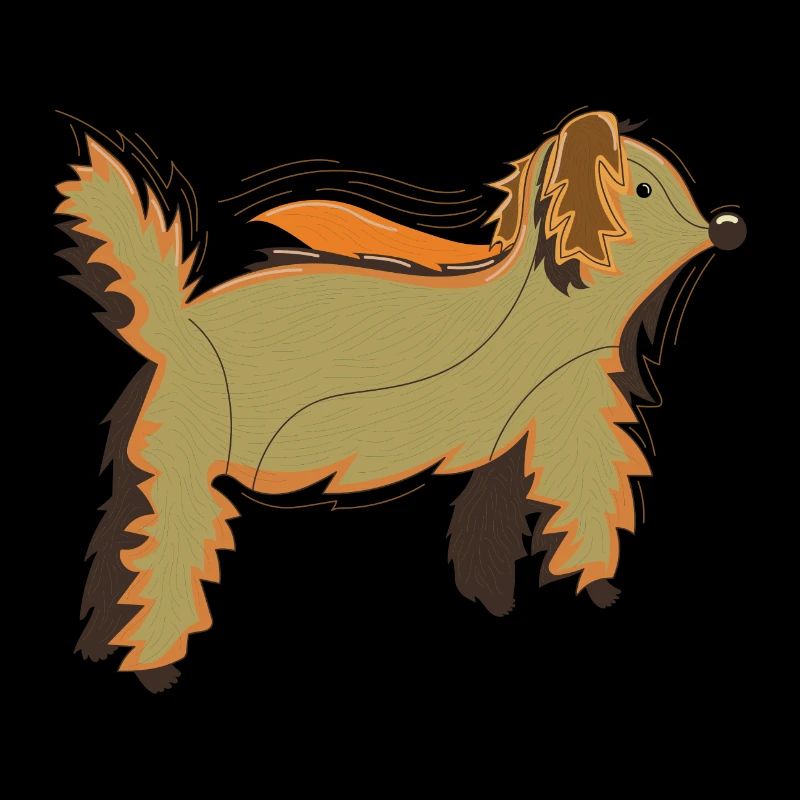 Fluffy Dog Bearlike Creature