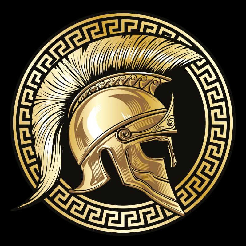 spartaner helm gold