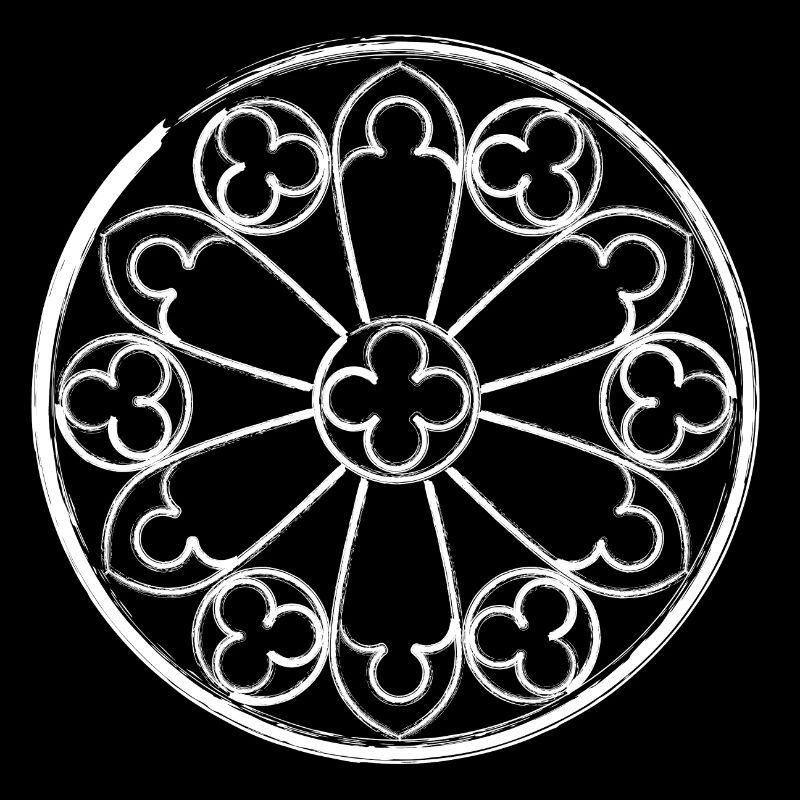 Stained glass window Gothic