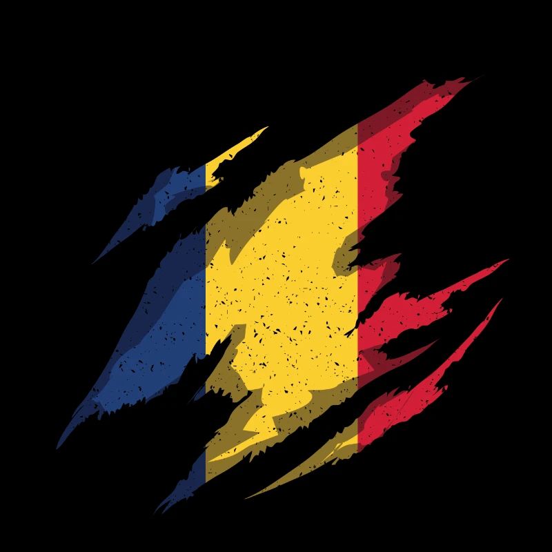 Romania Romanian Romanian Flag Beast