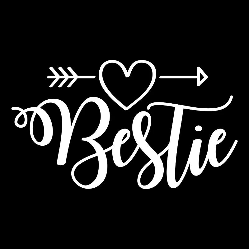 Bestie Herz Freundschaft