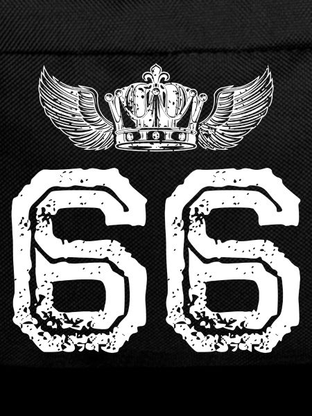66 Number crown
