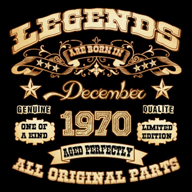 Legenden werden im Dezember 1970 geboren