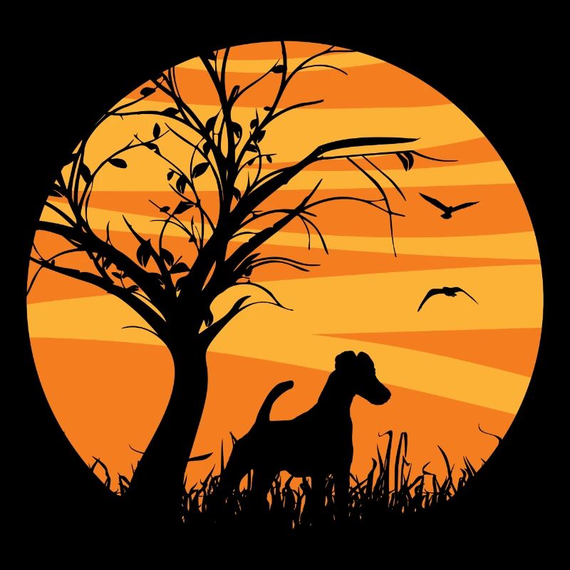 Fox Terrier lisse Fox Terrier Sunrise