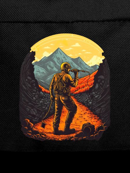 Retro miner with tools