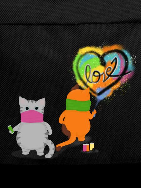 Graffiti Guerrilla Spreads Love