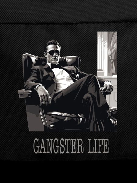 Mafia with sunglasses "Gangster Life"