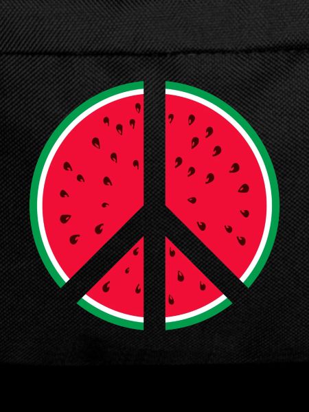 Watermelon Peace Sign