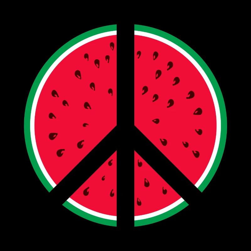 Signe de paix pastèque