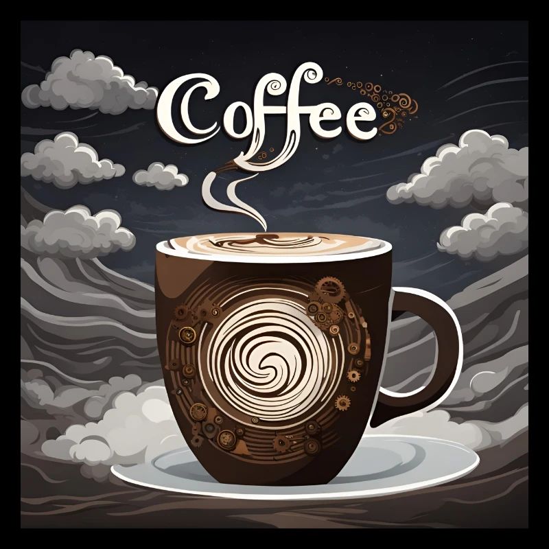 The Coffee Bean Stormy Coffee Cup
