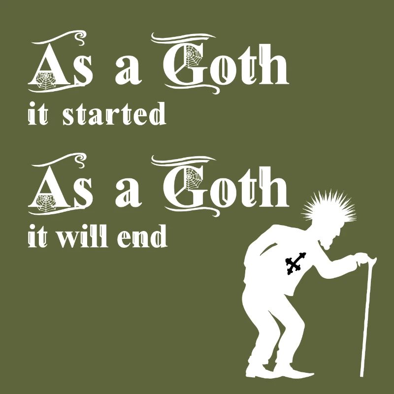 En tant que Goth, cela a commencé - En tant que Goth, cela finira