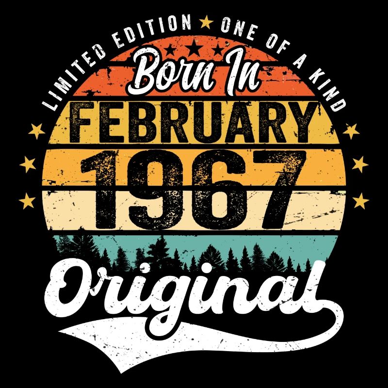 Born in February 1967 - birthday present