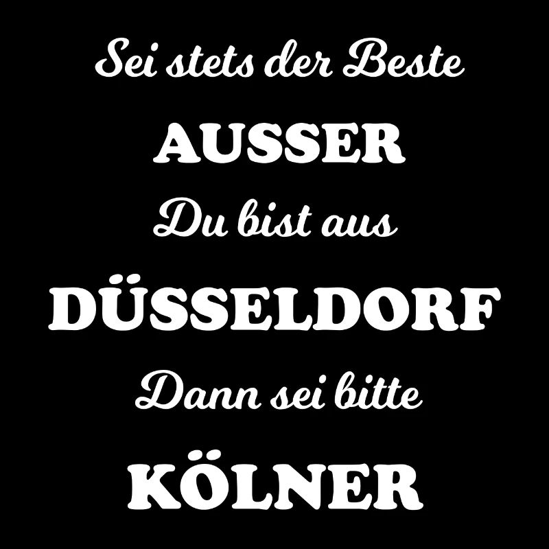 Les habitants de Cologne et de Düsseldorf