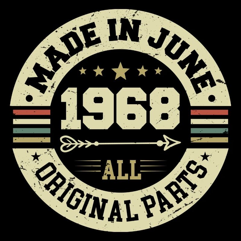 Juni 1968 Geburtstagsgeschenk Juni 1968 Juni 1968