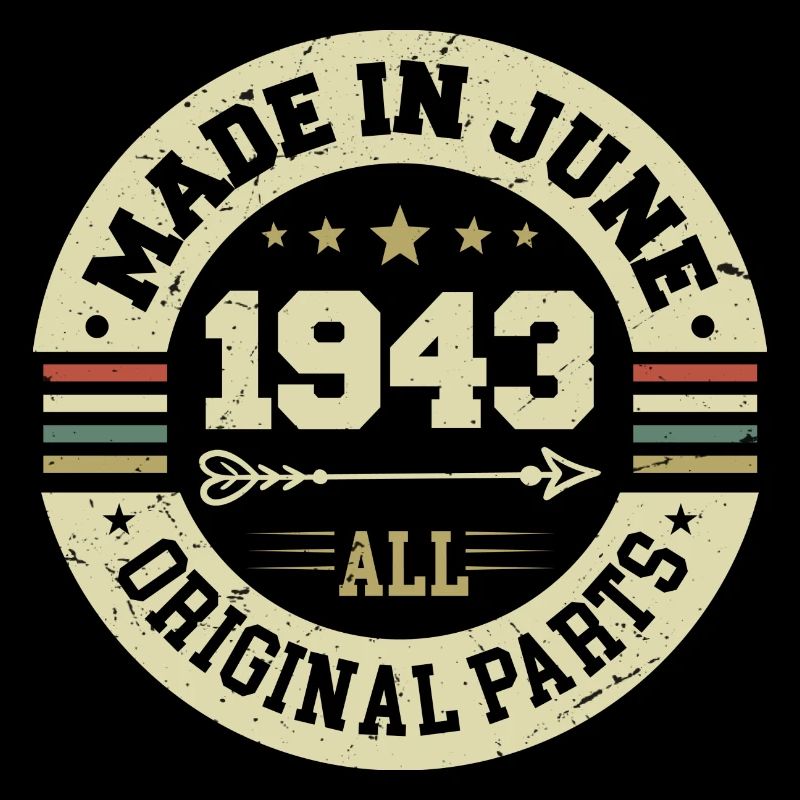 Juni 1943 Geburtstagsgeschenk Juni 1943 Juni 1943