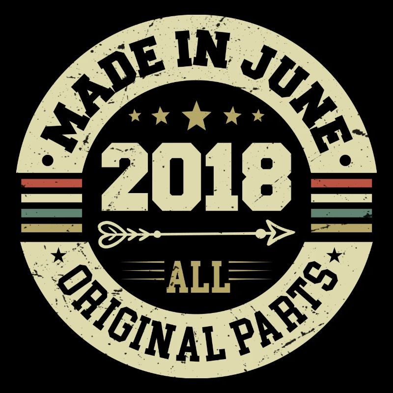 Juni 2018 Geburtstagsgeschenk Juni 2018 Juni 2018