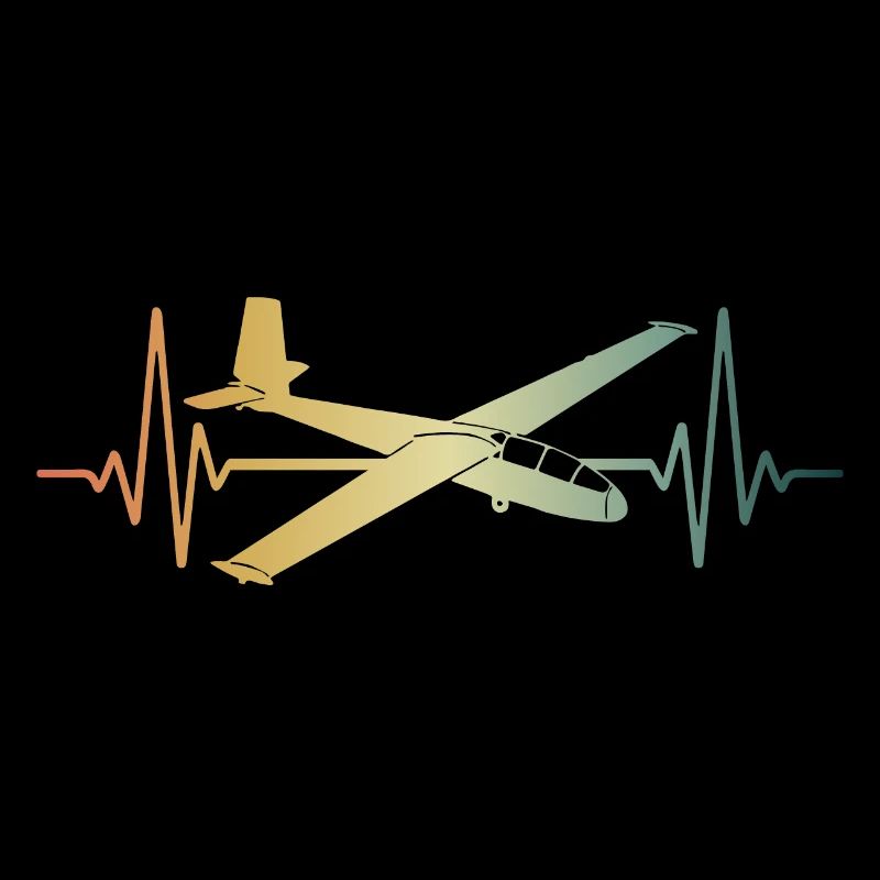 Heartbeat Glider ECG Pulse Gliding