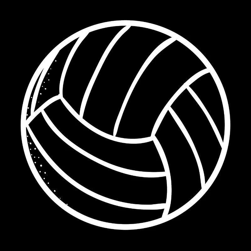 Beach Volleyball Zeichnung