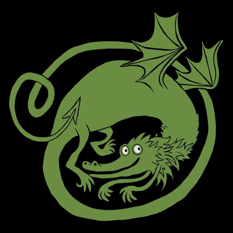 Drache (hellgrün)
