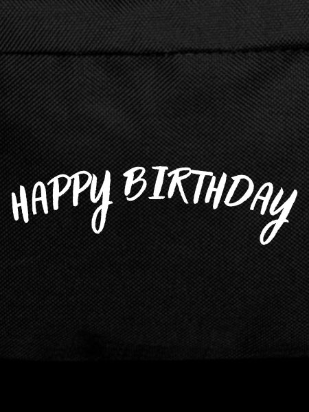 Happy Birthday