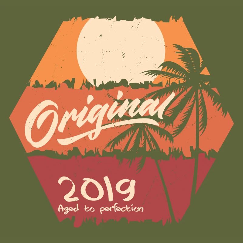 Original 2019 Retro 2019 Birthday Gift