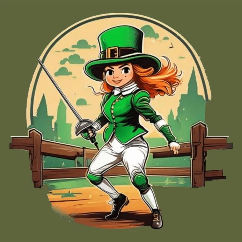 St. Patrick's Day Shamrock Fencing
