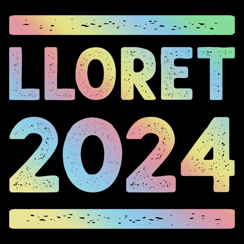 Lloret De Mar 2024 Équipe de vacances colorée