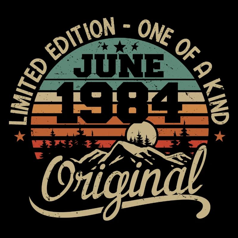 1984 Juni 1984 Original - Juni 1984 Jubiläum