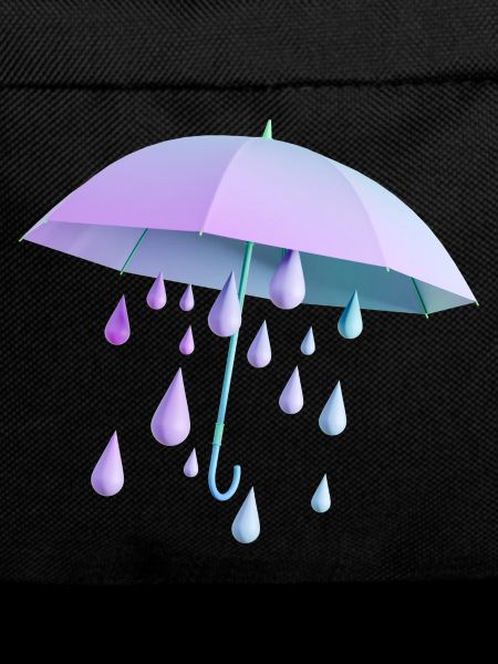 Umbrella with drops