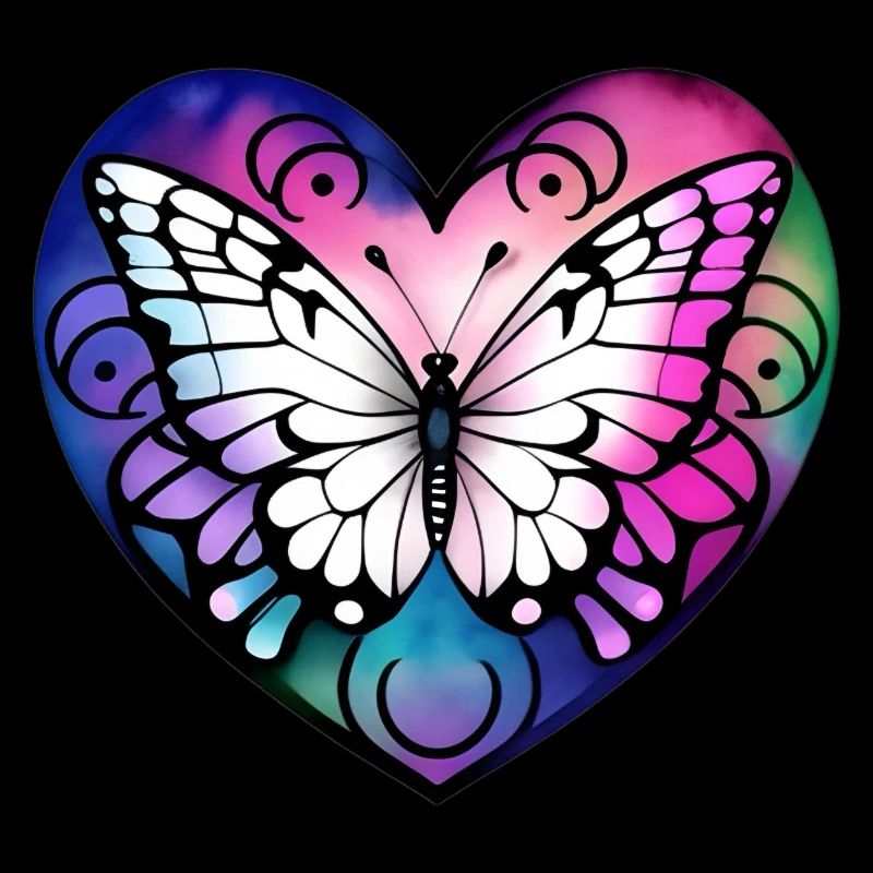 Butterfly in the heart