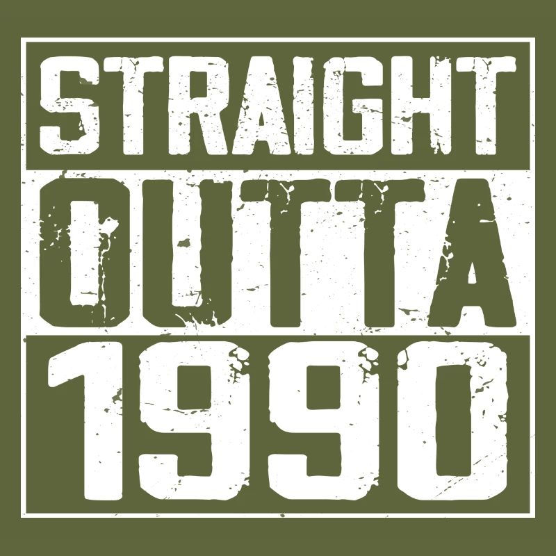 Straight Outta 1990 Retro 1990 Geburtstagsgeschenk