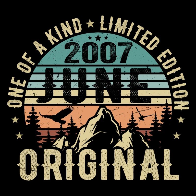 Legendär Seit Juni 2007 Geburtstag Geschenk 2007