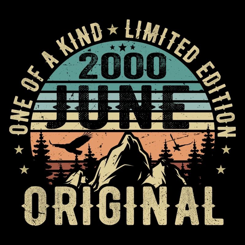 Legendär Seit Juni 2000 Geburtstag Geschenk 2000