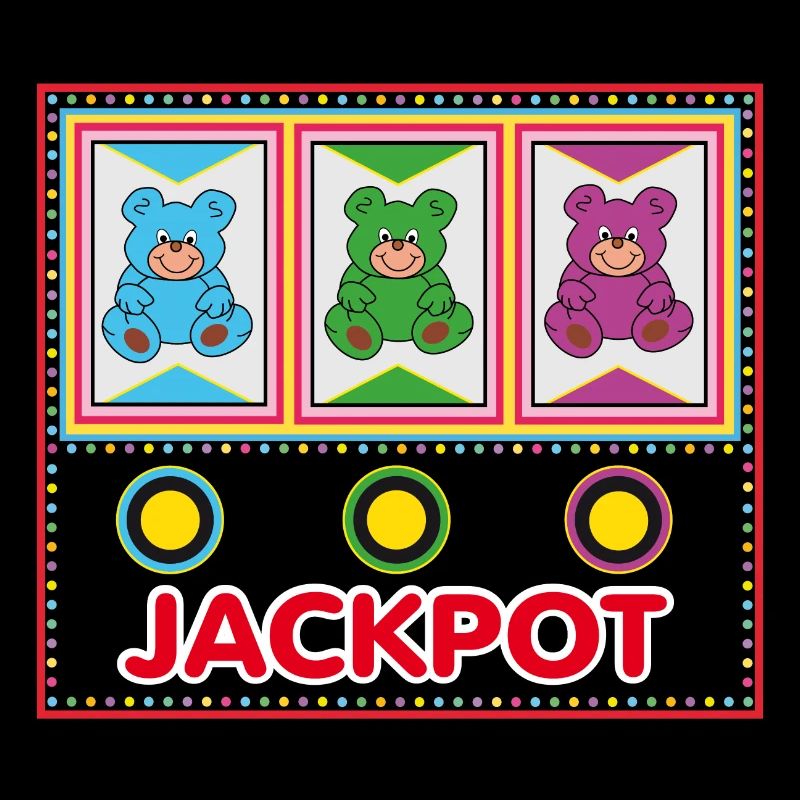 Jackpot with teddy bears