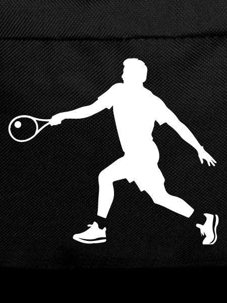 Tennis Player Silhouette