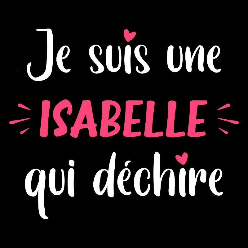 Je suis une isabelle qui déchire
