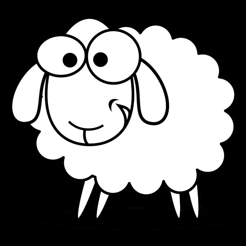 Cooles Schaf