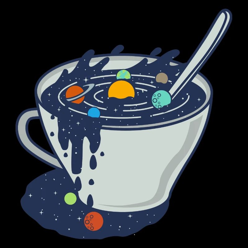 Galaxy Mug / Planet Solar System Gift Idea