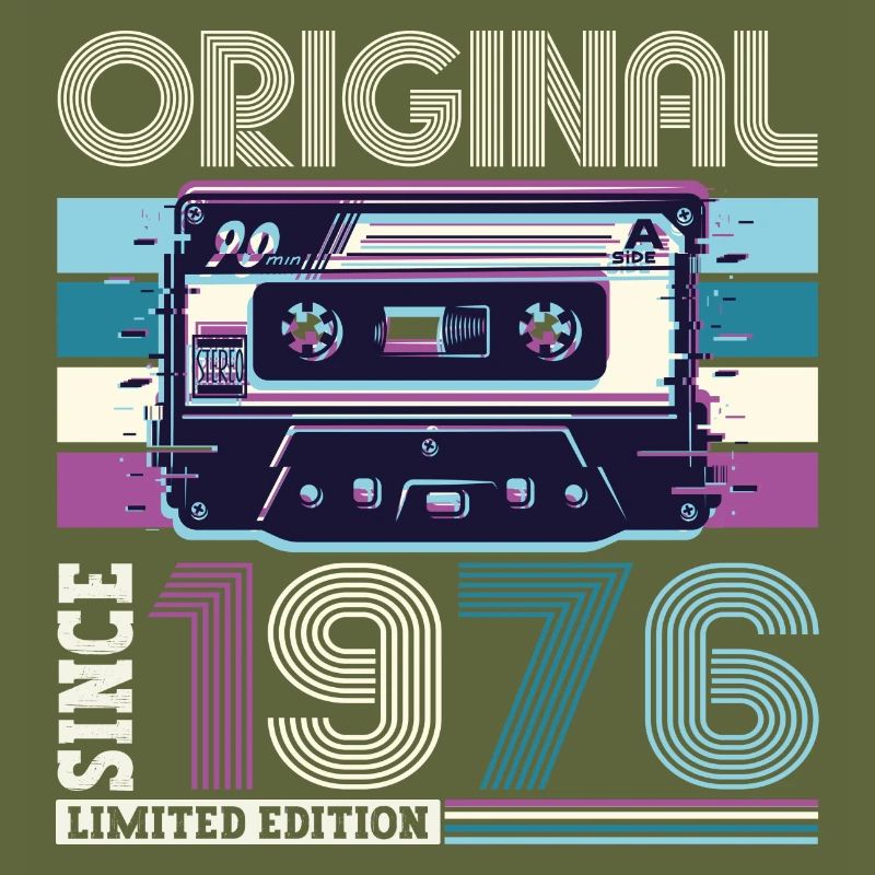 Original 1976 46th Birthday Gift Men