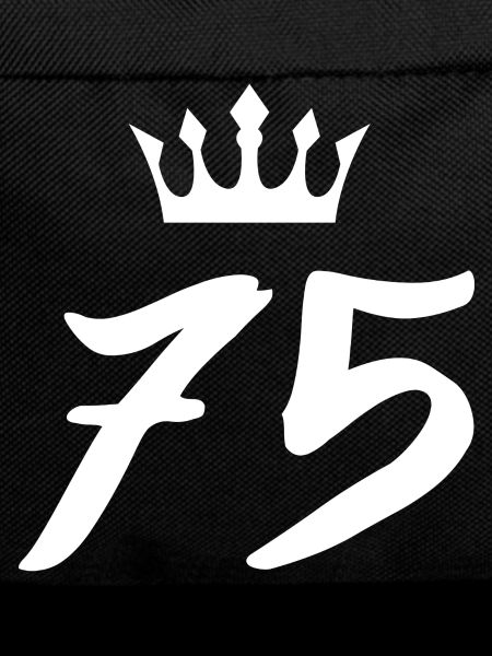 75 Number crown