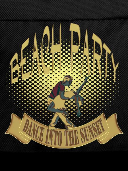 beach party dance into the sunset