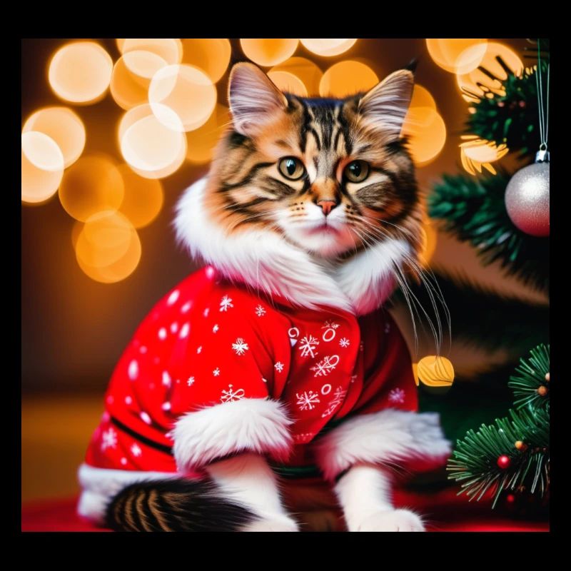 Katze im Pullover
