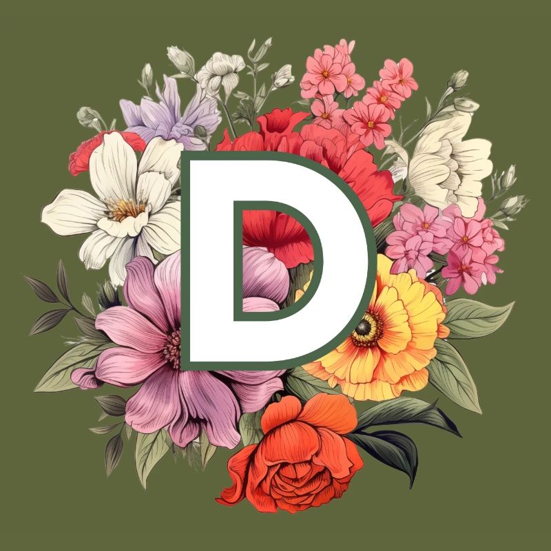 D Monogram Bouquet