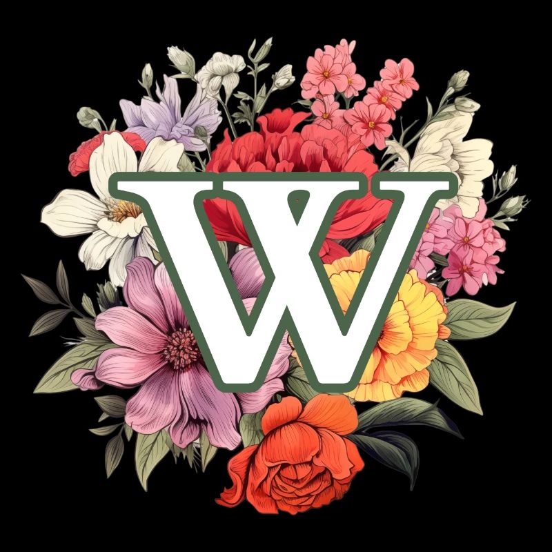 W Monogram Bouquet