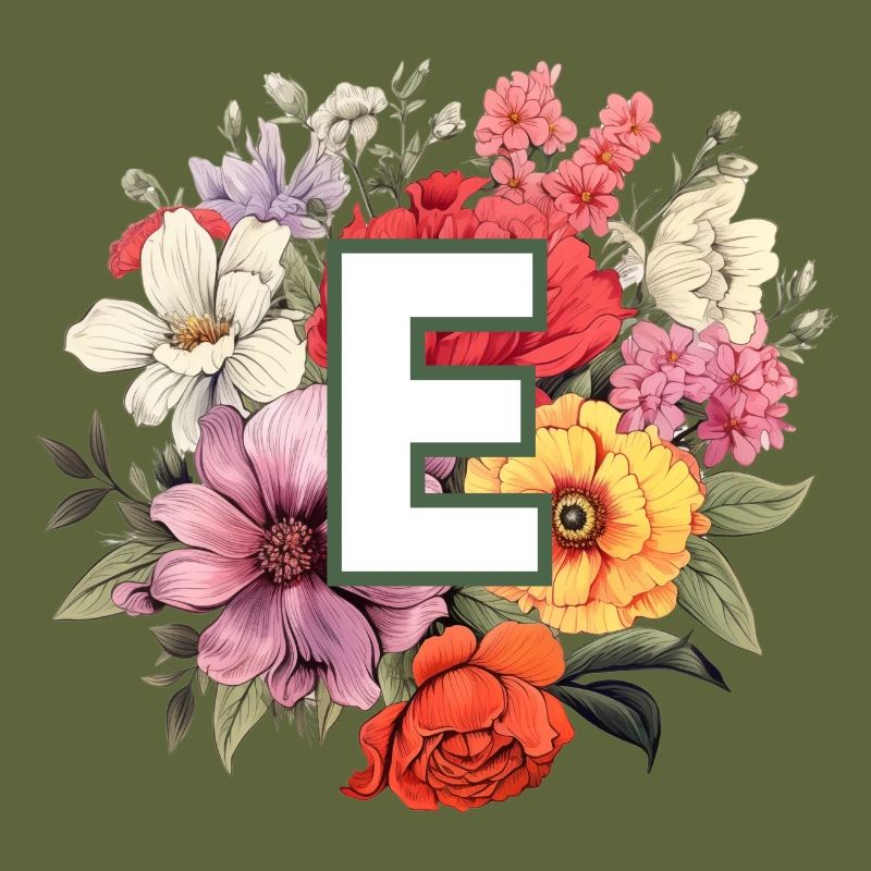 E Monogram Bouquet
